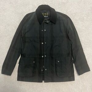 Barbour Ashby Tartan Wax Jacket